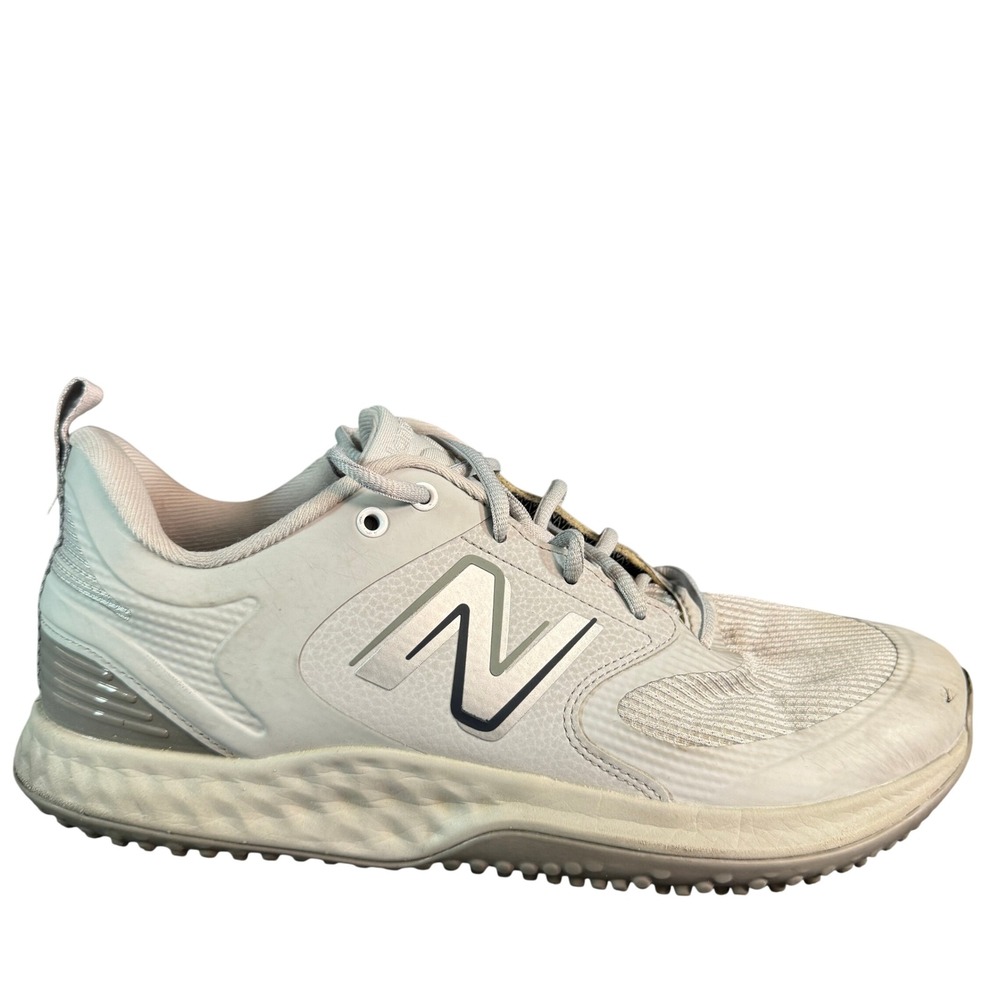 New Balance 3000v5 Fresh Foam Turf Shoes Grey White T3000GG5 Mens 12